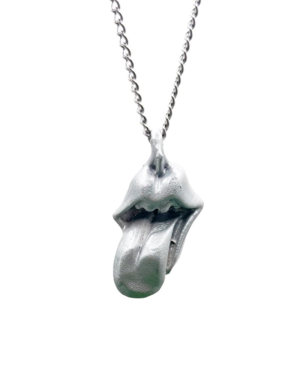 Rolling Stone Charm - Size 3 CM - Silver Coloration